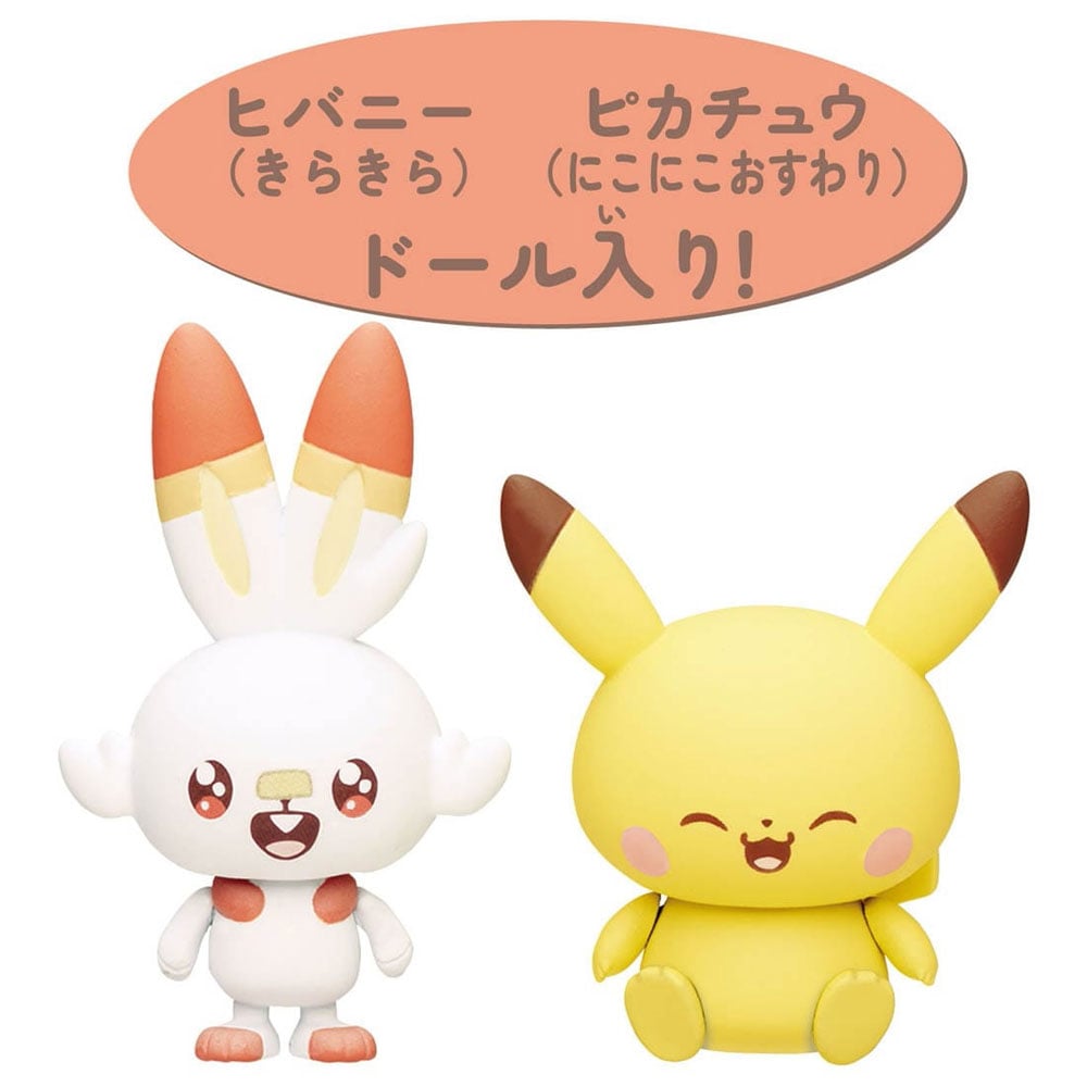 POKEMON POKE PEACE HOUSE STUDIO HIBANNY AND PIKACHU | TAKARA TOMY POKEMON POKE PEACE HOUSE STUDIO HIBANNY AND PIKACHU | TAKARA TOMY